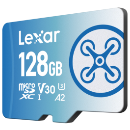 Lexar FLY microSDXC UHS-I 128 GB Clase 10, V30, U3, 160 MB/s Lectura, 90 MB/s Escritura, A2, LMSFLYX128G-BNNNG Lexar FLY microSDXC UHS-I 128 GB Clase 10, V30, U3, 160 MB/s Lectura, 90 MB/s Escritura, A2, LMSFLYX128G-BNNNG