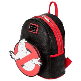 Loungefly Mochila Logo Glow Ghostbusters 26cm Piel Vegana con Detalles Fosforescentes y Forro a Juego