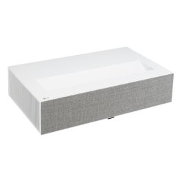 LG Proyector CineBeam HU715QW Ultra Short Throw 4K UHD DLP 2500 Lúmenes LED, webOS 6.0, Alto Rango Dinámico HDR10, Dolby Atmos, Blanco