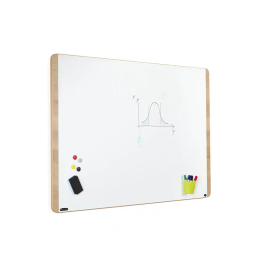 Rocada Pizarra Blanca Lacada Magnética Gama Natural 115x75 cm