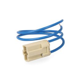 Edm Portalamparas base G9 250V con cable 10cm, Esteatita, Blanco Precio: 2.50000036. SKU: S7916894