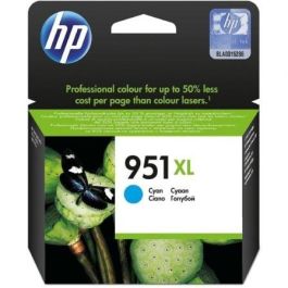 Cartucho de Tinta Original HP nº951 XL Alta Capacidad/ Cian Precio: 48.59000025. SKU: S8409900