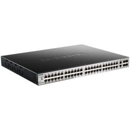 D-Link Switch Gestionado DGS-3130 L3 48 Puertos Gigabit Ethernet 4 Ranuras SFP+ 216 Gbps PoE 370W