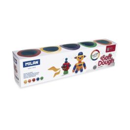 Pasta Modelar Milan Soft Dough Glitter Caja De 5 (Botes De 142 Gr.) Precio: 7.49999987. SKU: B197T6X4YX