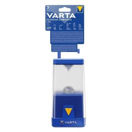 Varta Linterna de Camping L20 17666101111 LED Exterior, Lámpara Portátil Resistente al Agua IPX4, Modos de Color