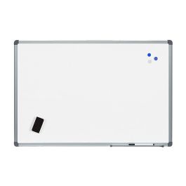 Pizarra Blanca Rocada Acero Vitrificado Magnetico Marco Aluminio Y Cantoneras Pvc 60x45 cm Incluye Bandeja Para Pizarra Blanca Rocada Acero Vitrificado Magnetico Marco Aluminio Y Cantoneras Pvc 60x45 cm Incluye Bandeja Para