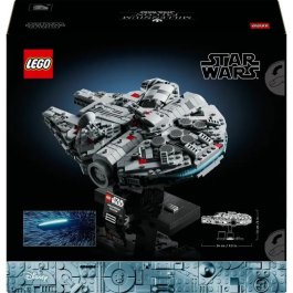 Lego Star Wars 75375 Halcón Milenario, Set de Construcción, Nave Espacial para Adultos