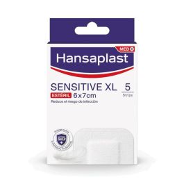 Hansaplast HP SENSITIVE XL Apósitos Hipoalergénicos 6 x 7 cm 5 Unidades Precio: 2.59000016. SKU: B16LHABDKA