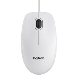 Logitech B100 Ratón Óptico USB Blanco con Conexión USB Tipo-A Precio: 9.5900002. SKU: S8412226