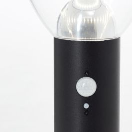 Poste de exterior - BRILLIANT - TULIP - LED y solar - Detector de movimiento - Acero inoxidable y plástico - 4 W - Negro Poste de exterior - BRILLIANT - TULIP - LED y solar - Detector de movimiento - Acero inoxidable y plástico - 4 W - Negro