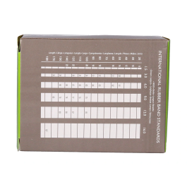 Q-connect Gomillas elásticas, 100 gr, número 3, 30 x 2 mm, 80% caucho de alta calidad