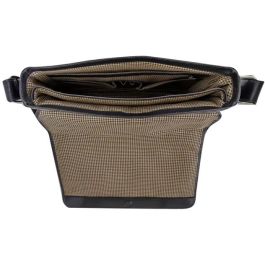 dbramante1928 MARSELISBORG-14IN-BLACK (2ND) Bandolera para portátil de 14 pulgadas, Cuero de grano entero, Negra, Unisex, Resistente al polvo y rayones