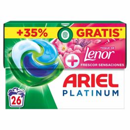 Ariel Platinum Sensaciones 3en1 - Detergente en cápsulas para lavadora - 26 cápsulas, disolución rápida, combate manchas y olores Precio: 10.50000006. SKU: B18GZ5DCSS