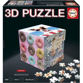 Educa Borrás 20125 Puzzle Cubo 3D Animales, 216 Piezas Precio: 30.68999956. SKU: B1F6NXPC87