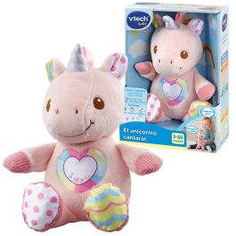 V-Tech 80-528122 Unicornio Cantarín Peluche Interactivo Español Bebés +3 Meses - Aprende Colores, Música y Primeras Palabras, Texturas, Luminoso, Lavable Precio: 24.50000014. SKU: S2400557