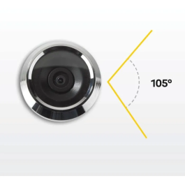 Yale Mirilla Digital con Pantalla LCD 3.2 Pulgadas para Puertas de Grosor 38-110 mm