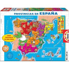 Educa Puzzle 150 Piezas Provincias de España para Niños a partir de 6 Años