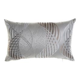 Cojin Tradicional DKD Home Decor Gris 30 x 50 cm