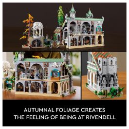 LEGO Icons El Señor de los Anillos: Rivendel 10316 - Juego de Construcción de 6167 Piezas para Adultos