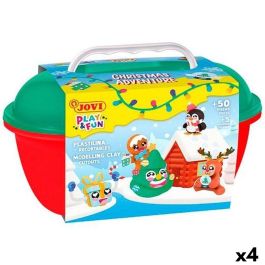 Juego de Plastilina Jovi PLAY&FUN Christmas Adventure Multicolor (4 Unidades) Precio: 42.95000028. SKU: B1AXP9S4QW