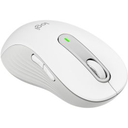 Logitech Ratón M650 Zurdos Inalámbrico Óptico Blanco Crudo