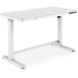 Schreibtisch elektrisch höhenverstellbar mit Schublade und USB-Ladestation 1200x600x120mm 50KG DIGITUS White Precio: 419.0109. SKU: B1GL83S6WY