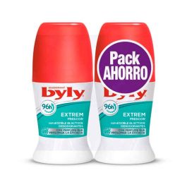 Byly Desodorante Antitranspirante Roll-On Extrem Frescor 96H Protección Eficaz Mal Olor Lote 2 x 50 ml para Todo Tipo de Pieles Precio: 3.50000002. SKU: S0584781