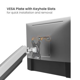 Ewent Soporte Mesa EW1527 Vesa 75x75/100x100 para Monitores hasta 45 Pulgadas y 15 Kg