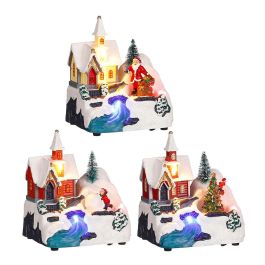 Escena navideña iglesia modelos surtidos 11,5x9,5x14cm Precio: 9.68999944. SKU: S7912870