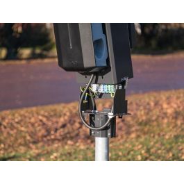 Next Green Soporte Polebox 205 D2 para Cargadores de Vehículos Eléctricos, Montaje en Poste