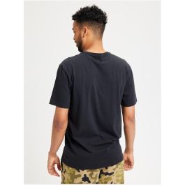 Camiseta de Manga Corta Hombre Burton Horizontal Mountain Negro 13-14 Años