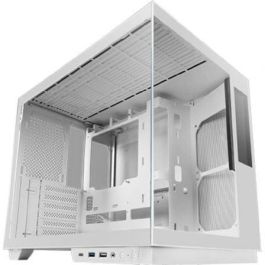 Mars Gaming MC-MIRAGE Caja Gaming Semitorre Blanca con Pantalla LCD IPS 7.2" y Cristal Templado Panorámico