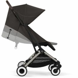 Cybex CYB4063846523368 Cochecito Ultracompacto Cómodo Orfeo 4 Ruedas Marrón Chocolate