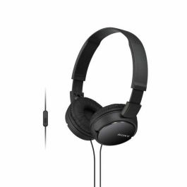Sony Auriculares MDRZX110APB Negro Plegable con Micrófono Precio: 17.99000049. SKU: S0441573