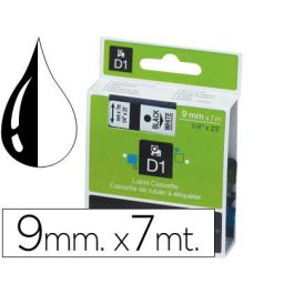 Dymo Cinta De Transferencia Termica D1 40910. Etiquetas Estándar Negro Sobre Transparente De 9 mmx7M. Poliester Autoadhesiva. Rotuladora Labelmanager Precio: 21.78999944. SKU: BIXS0720670