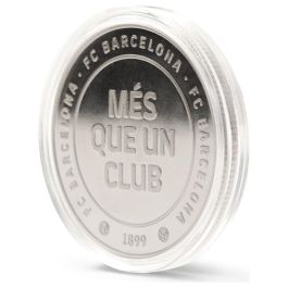 FC Barcelona Moneda Oficial Més Que Un Club Acabado Plata Coleccionismo