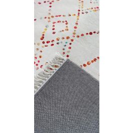 DKD Home Decor Alfombra Multicolor Polyester Rombos 240 x 60 x 0.7 cm