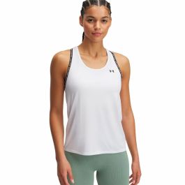 Camiseta de Tirantes Mujer Under Armour Tech Blanco (S) Camiseta de Tirantes Mujer Under Armour Tech Blanco (S)