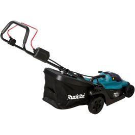 Makita DLM330Z Cortacésped manual sin cable, 450 m², 33 cm, 20-75 cm, 30 L, Batería 18V