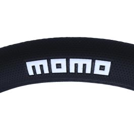 Momo MOMLSWC0COMBK Funda Volante Comfort de Microfibra Negra, Diámetro 38-39 cm, Universal y Deportiva Momo MOMLSWC0COMBK Funda Volante Comfort de Microfibra Negra, Diámetro 38-39 cm, Universal y Deportiva