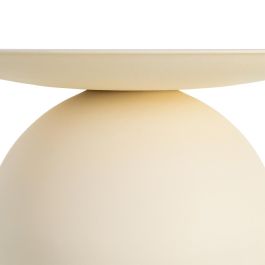 Mesa Centro Blanco Roto Acero 60 X 60 X 45 cm