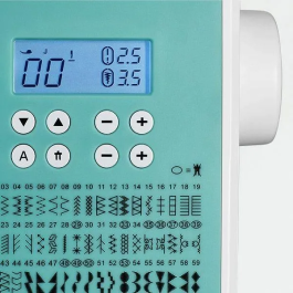 Medion Máquina de coser digital MED4061275230482 SD 36 38W 270 puntadas 700 rpm LED Turquesa