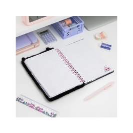 PALADONE Cuaderno A5 Fluffy Kuromi Hello Kitty