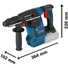 Bosch Professional GBH 18V-26 F Martillo Perforador a Batería SDS plus Solo L-Boxx