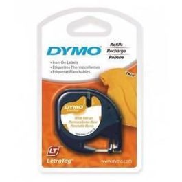 Dymo LETRATAG TAPE IRON-ON BLACKON WHITE 12mm x 4m Precio: 11.79000042. SKU: BIXS0718850