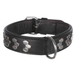 Trixie Cuello activo de piel para perro - Diseño estilizado - Talla L (45-55 cm) - Negro Precio: 27.69000058. SKU: B1A5AAL764