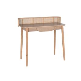 Escritorio DKD Home Decor Natural Ratán Madera de Paulonia (100 x 45 x 92 cm)