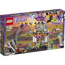 LEGO Friends 41352 Gran Carrera Set de Construcción, 648 Piezas, de 7 a 12 Años, Multicolor, Juego de Chica con 3 Figuras