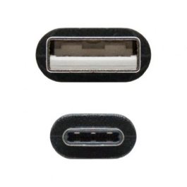 Cable USB A a USB-C NANOCABLE 10.01.2103 Negro 3 m
