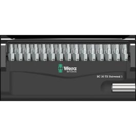 Wera 30 TX Universal 1 SB - Set de Puntas Torx Plus Magnéticas, 30 Piezas, 1/4", para TX10, TX15, TX20, TX25, TX30, TX40 Precio: 41.7899999. SKU: B1F774QLEM